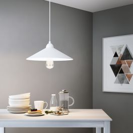 BRAGA METAL CHANDELIER WHITE D32 E27=60W