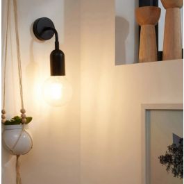 HOOPA METAL HOOPA Wall Lamp MATT BLACK 9x18.7x10CM E27=60W