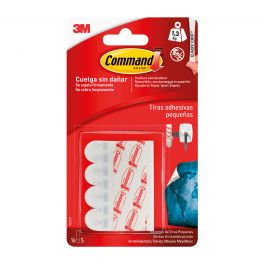 SMALL WHITE COMMAND ADHESIVE STRIPS