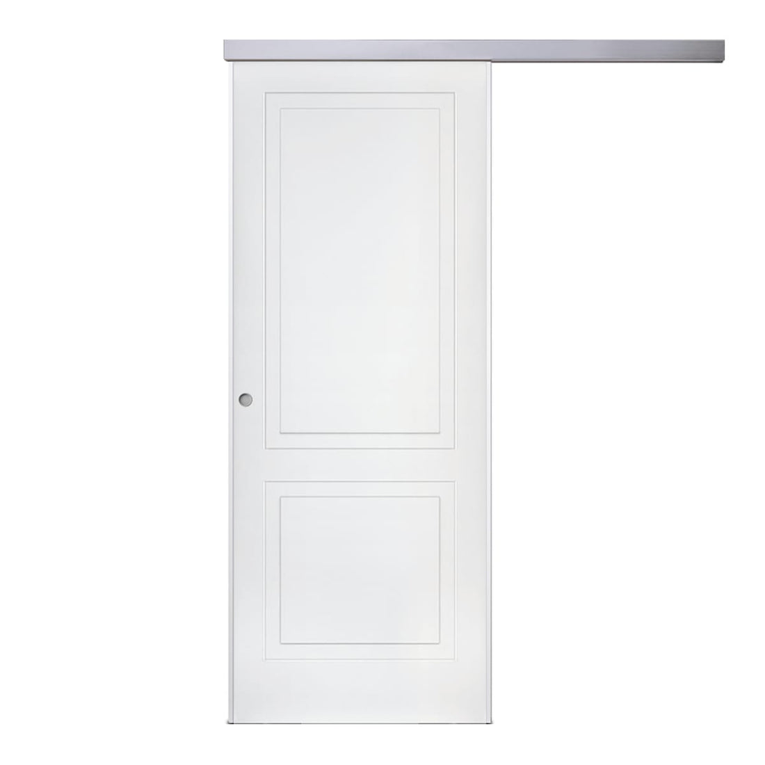 SEDNA SLIDING DOOR OUTSIDE WALL 210 X 80 WHITE LACQUERED