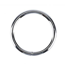 METAL RINGS D20 CHROME POLISHED 10 PIECES