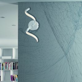 WALL LIGHT ADELAIDE ALUMINIUM WHITE 20X18X40CM LED 10W NATURAL LIGHT