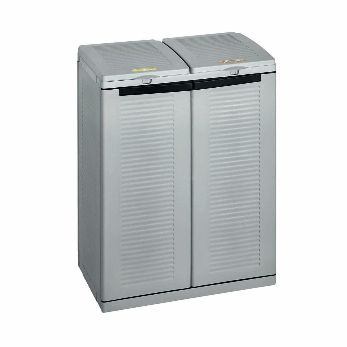 Bricocenter ECOLINE 2 GREY RESIN RECYCLING CABINET W68XP39XH88,7