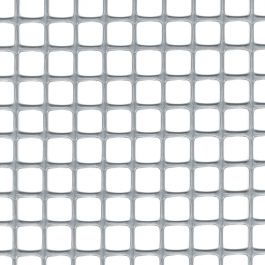 PLASTIC SQUARE NET 10 SILVER 1X3 M