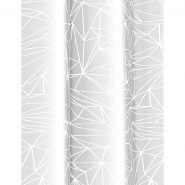 PRISM SHOWER CURTAIN L180 H 200 CM VINYL