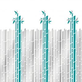 RUSH VINYL SHOWER CURTAIN L120 H200 CM