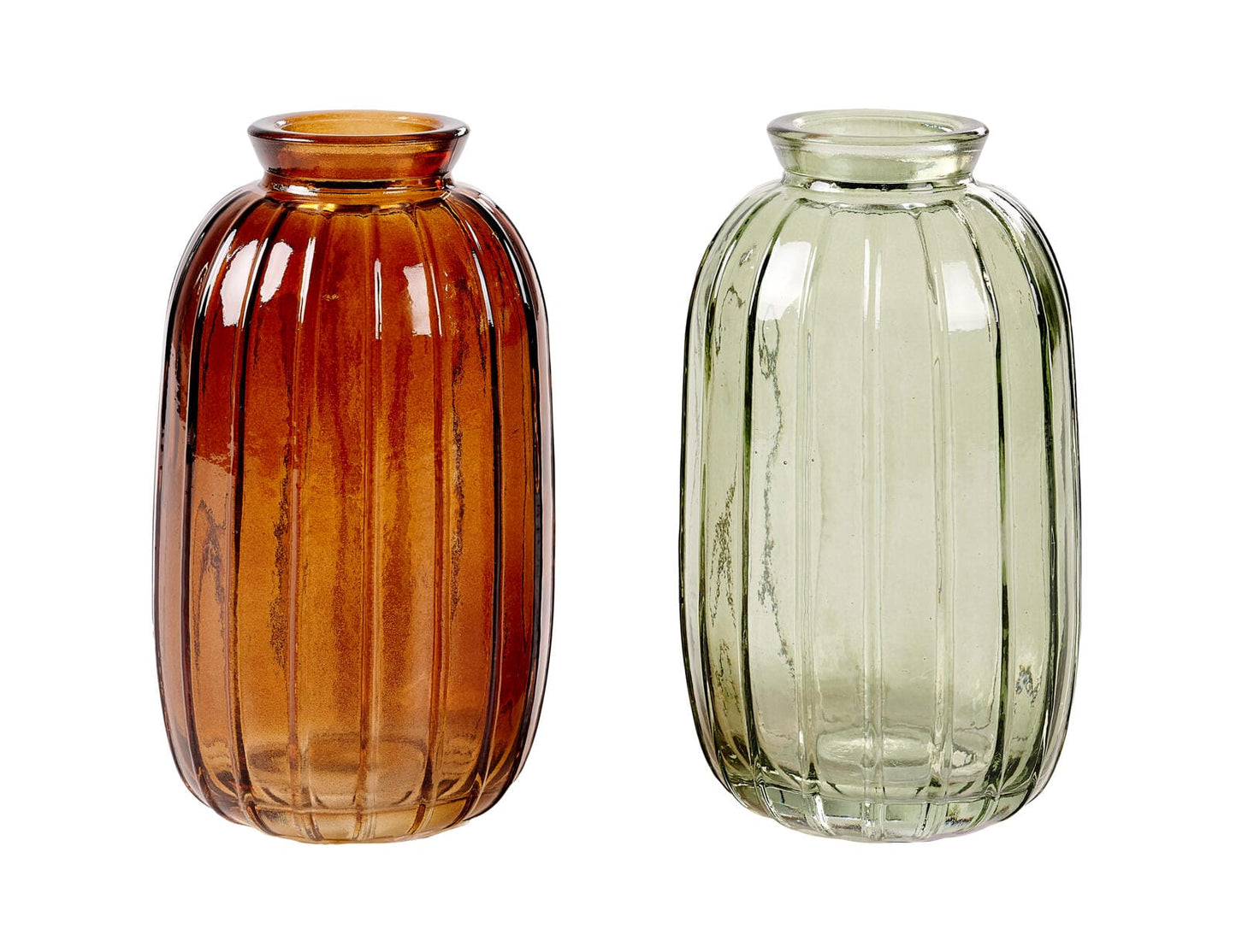 Casa JULIA Vase, green/orange