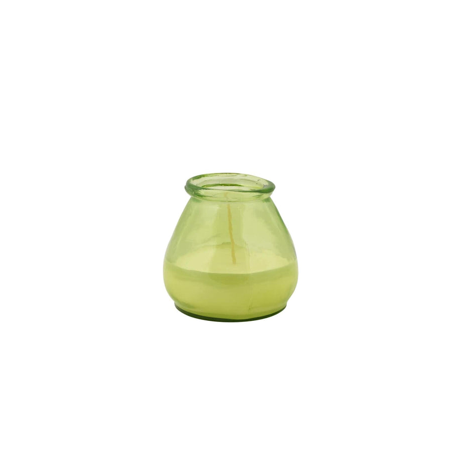 Casa EKOS Candela citronella green, H 10 cm - Ø 8 cm