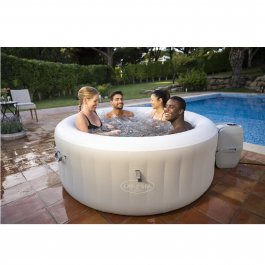 SPA POOL TAHITI D1.80m X 66cm, light gray, led lights 2-4 people