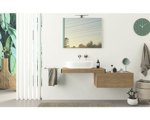 SOAVEL OVAL CERAMIC COUNTERTOP WASHBASIN