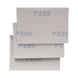 DEXTER ABRASIVE SHEET FOR WOOD 100X70MM GRIT 220