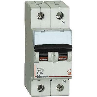 MAGNETIC CIRCUIT BREAKER 1 POLE +N 16A 4.5KA 2M