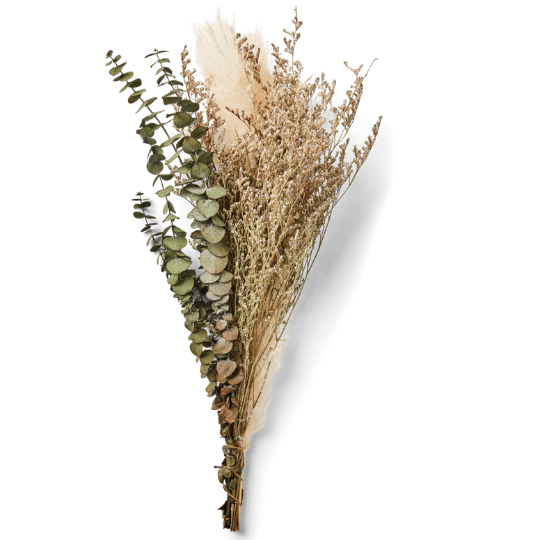 PROVENCE DRIEDFLOWER BOUQ 55CM