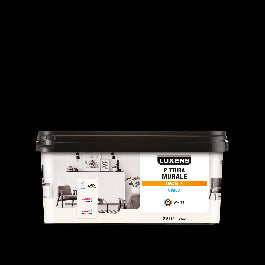 LUXENS WHITE WASHABLE MATT PAINT 2.5LT