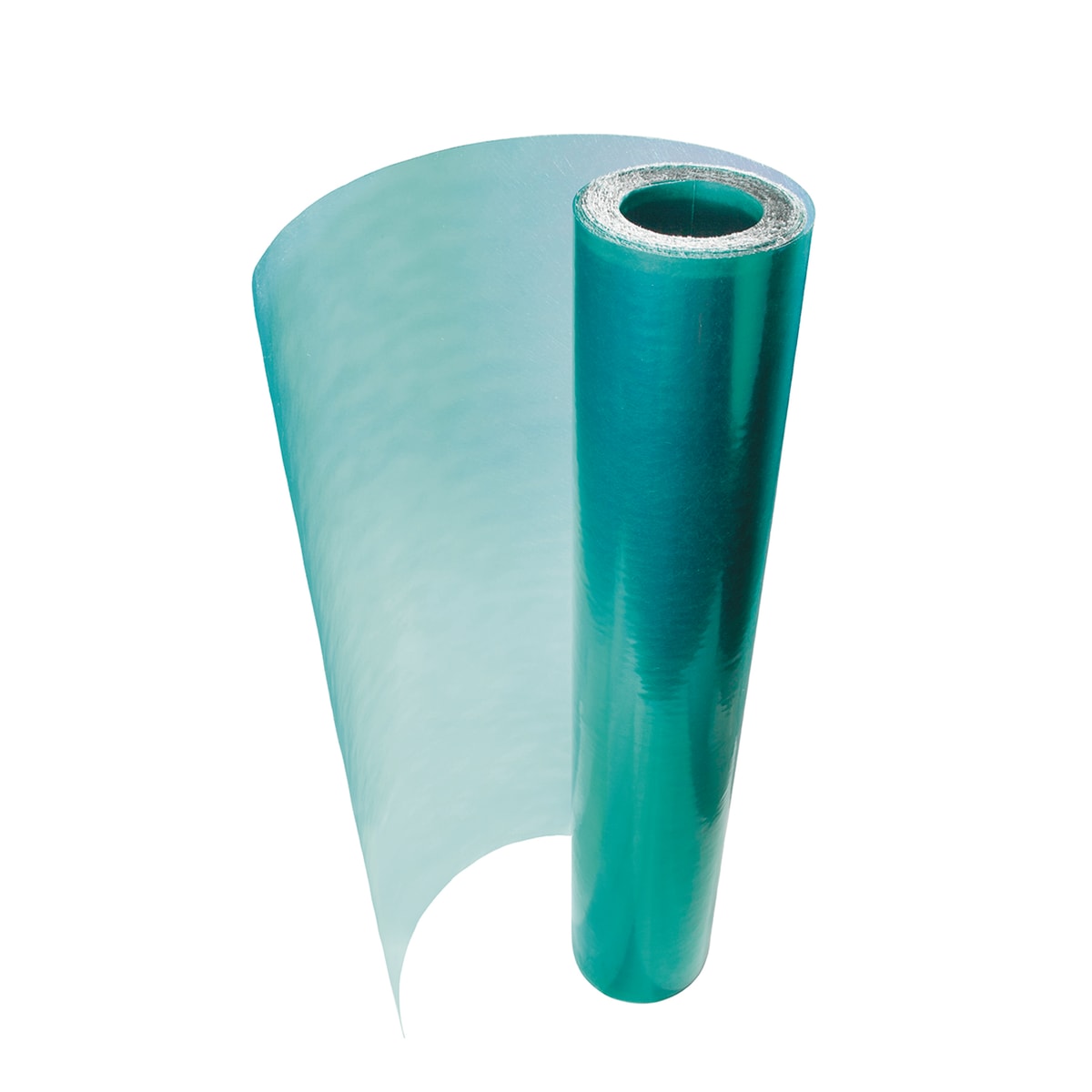 Polyester smooth roll 1.5x5 m colour green