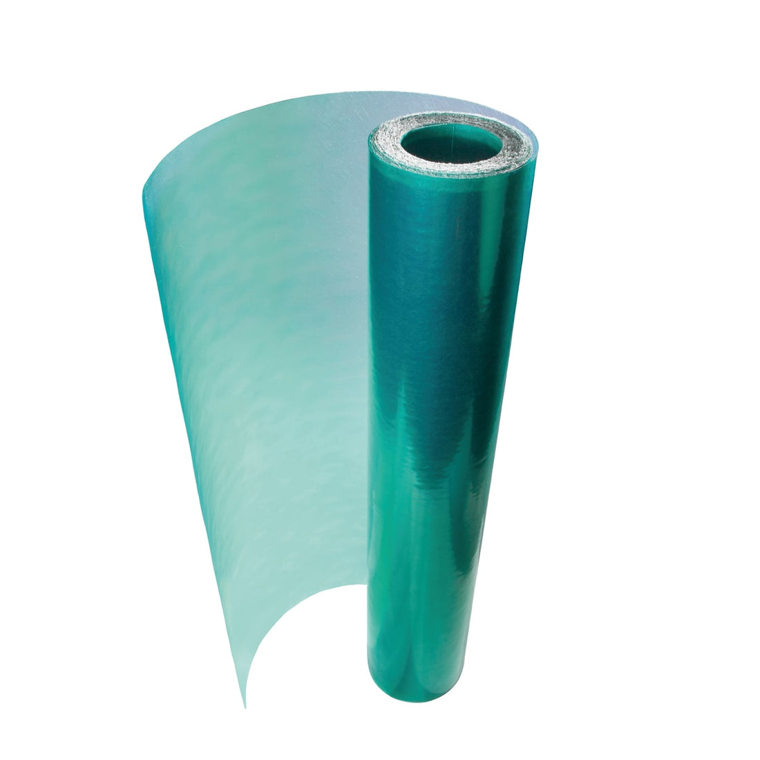 Polyester plain roll 2x5 m green