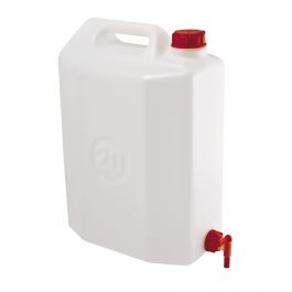 20LT PLASTIC JERRY CAN WITH TAP