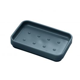 SOAP DISH BLUE PETROLEUM SQUARE