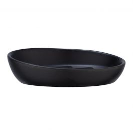 BADI SERIES CERAMIC COUNTERTOP SOAP DISH BLACK