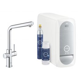 GROHE BLUE HOME STARTER KIT PURE MINTA - SPOUT L - FILTRATION SYSTEM TO SUPPLY WATER