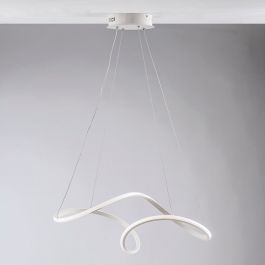 DANA ALUMINIUM CHANDELIER WHITE 65x35xH24CM LED 44W CCT DIMMERABLE