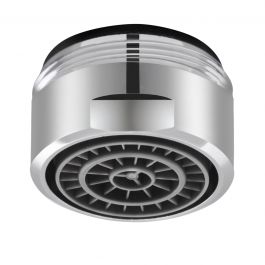 CHROME PLATED AERATOR MALE CONNECTION M24X1 WATER SAVING