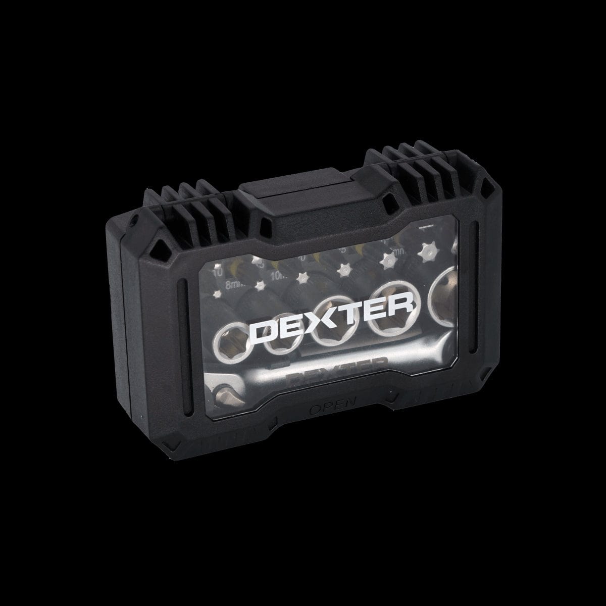 Bricocenter 24-PIECE MINI RATCHET + SOCKETS SET IN CHROME VANADIUM