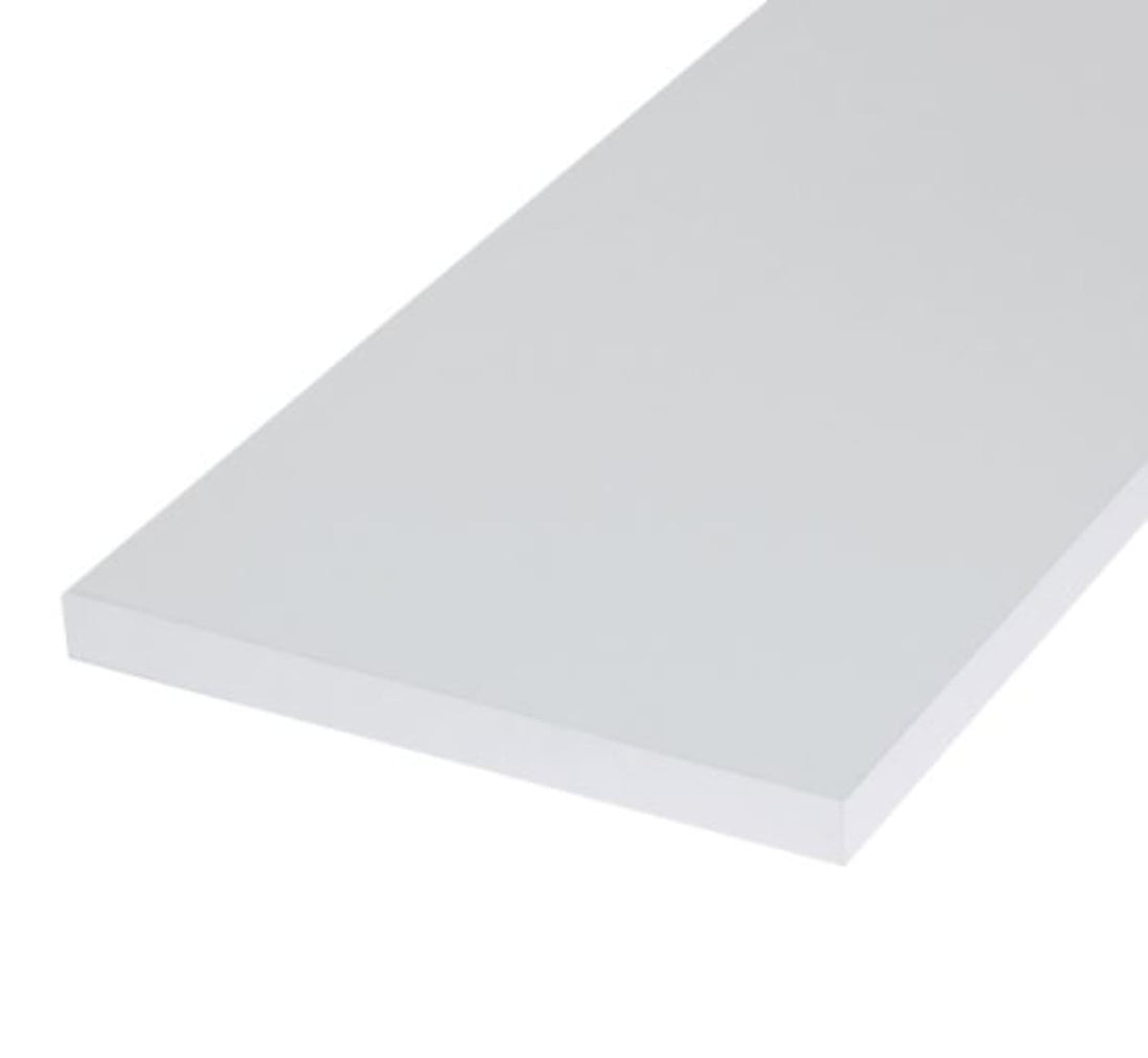 White shelf 18x500x1000