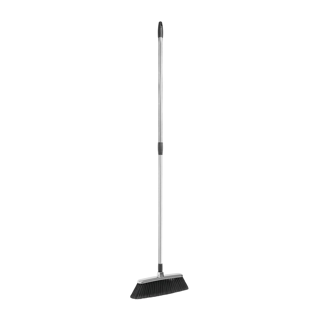 CLASSIC BROOM WITH EXTENDABLE CHROME HANDLE