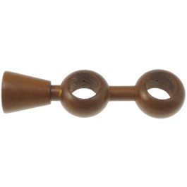 DOUBLE ADJUSTABLE STAND CHERRY WOOD 18 CM D28