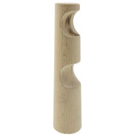 DOUBLE STAND AP.ERTO ROUGH WOOD 17CM D28