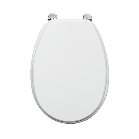 Piemontesina-style toilet seat cover, white, antibacterial, 18 mm, 100% FSC-certified