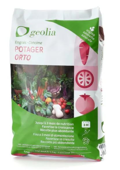 GEOLIA BIO GARDEN GRANULATED FERTILISER 5 KG