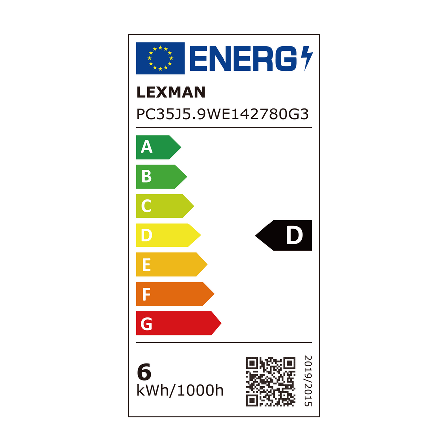 3 E14 LED bulbs = 60W, frosted candle-shaped, warm light