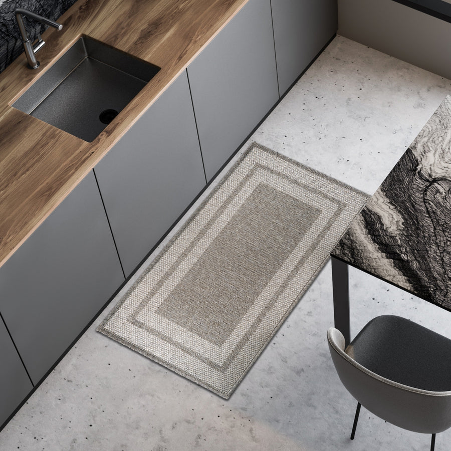 Beige Elegance rug, 50x120 cm