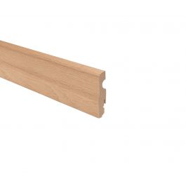 MDF SKIRTING BOARD MM 70X18X2400 CLEAR TREND