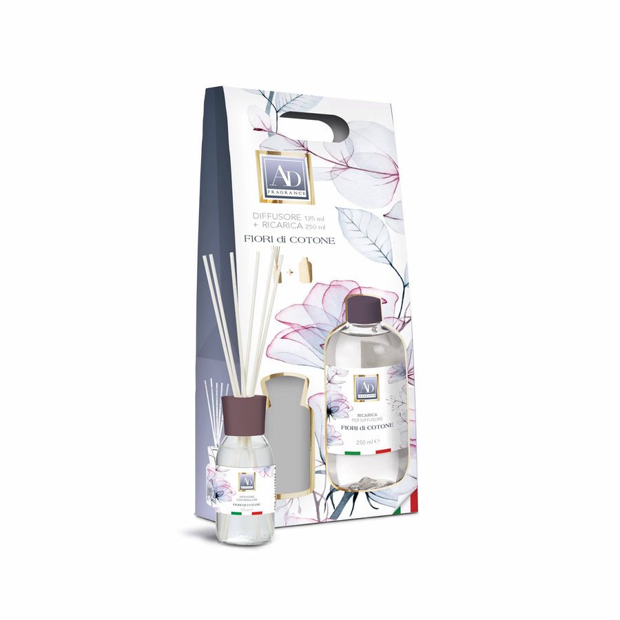 Bricocenter GIFT BOX DIFFUSER 125ML+RICAR 250ML ASSORTED FRAGRANCES