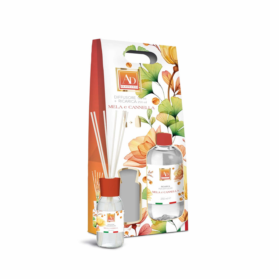 Bricocenter GIFT BOX DIFFUSER 125ML+RICAR 250ML ASSORTED FRAGRANCES