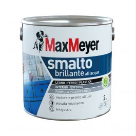 WATER-BASED POLYURETHANE ENAMEL BRILLIANT BLACK 2 L