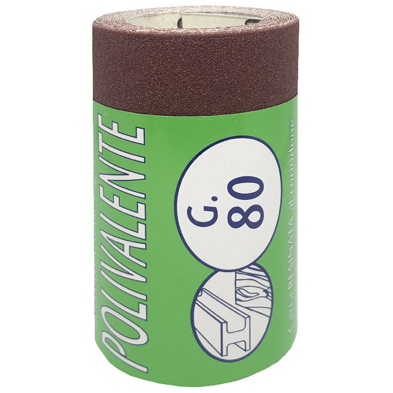 ABRASIVE ROLL FOR PAINT GRIT 80 2.5