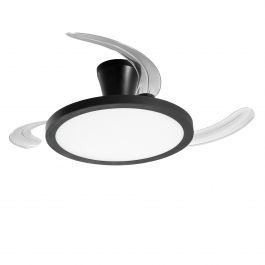 CONDOR CEILING FAN PLASTIC BLACK 50X23 CM LED 40W CCT RGB