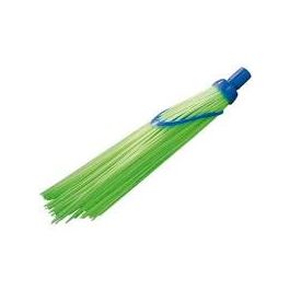 PLASTIC LEAF BROOM WITHOUT HANDLE