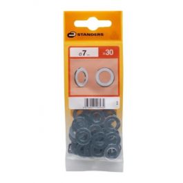 7 MM STEEL SMALL FLAT WASHER.