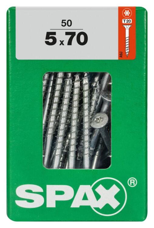 SPAX TSP T-STAR PLUS WIROX 5X70 L 50 PCS