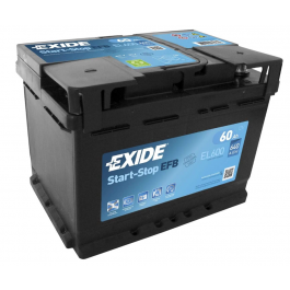 EXIDE EFB 60 AH START/STOP CAR BATTERY 640