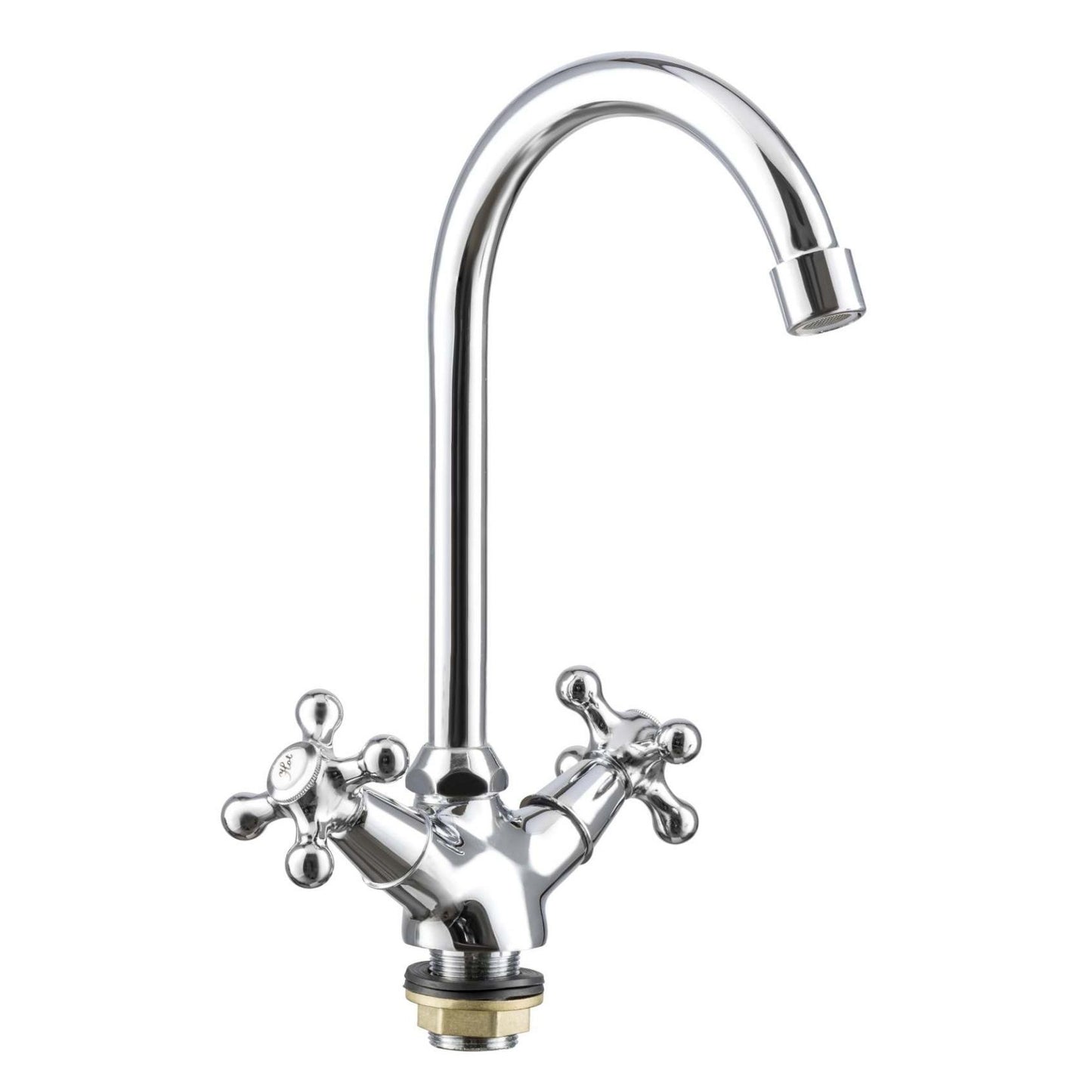 LOA MIXER HIGH SPOUT NICKEL SWEEP