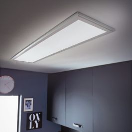 LED PANEL SALOBRENA METAL WHITE 30X120CM LED CCT RGBW SMART