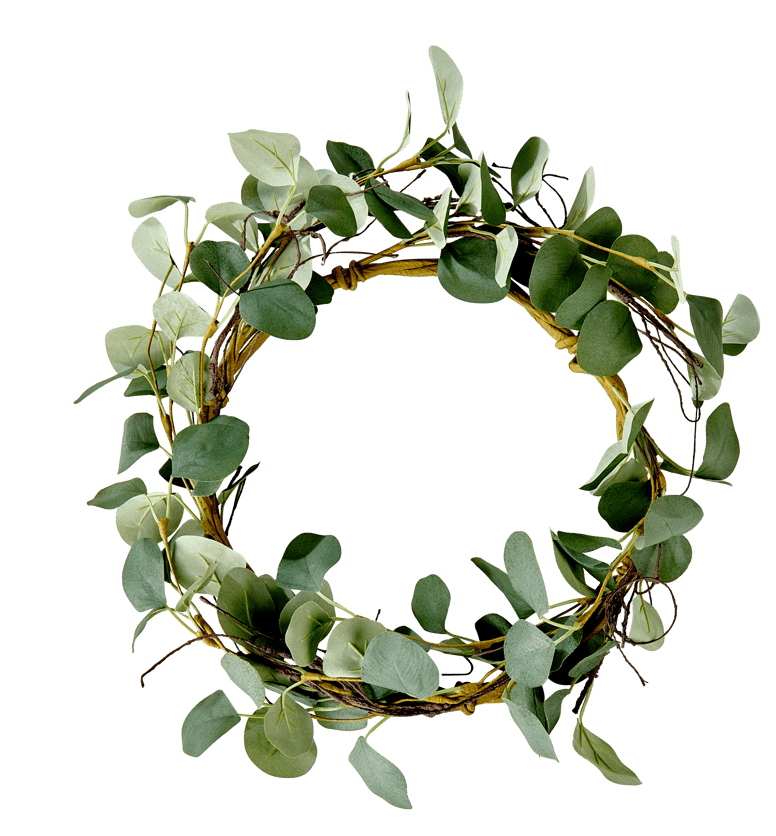 Casa EUCALYPTUS Green wreath, Ø 25 cm