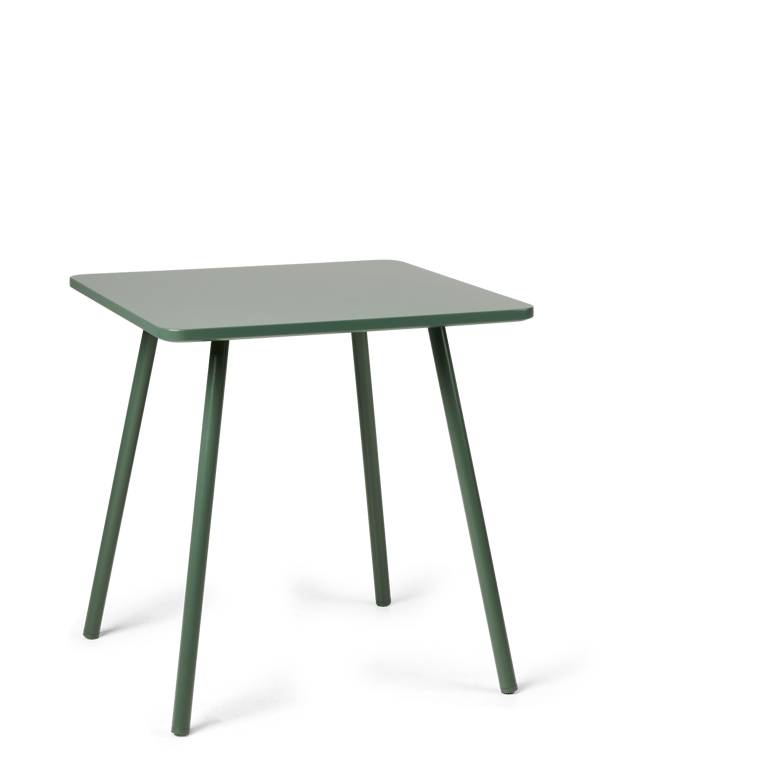 MIKA children's table with 2 chairs green