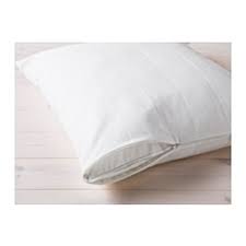 ÄNGSVIDE pillow protector, white, 50×80 cm.
